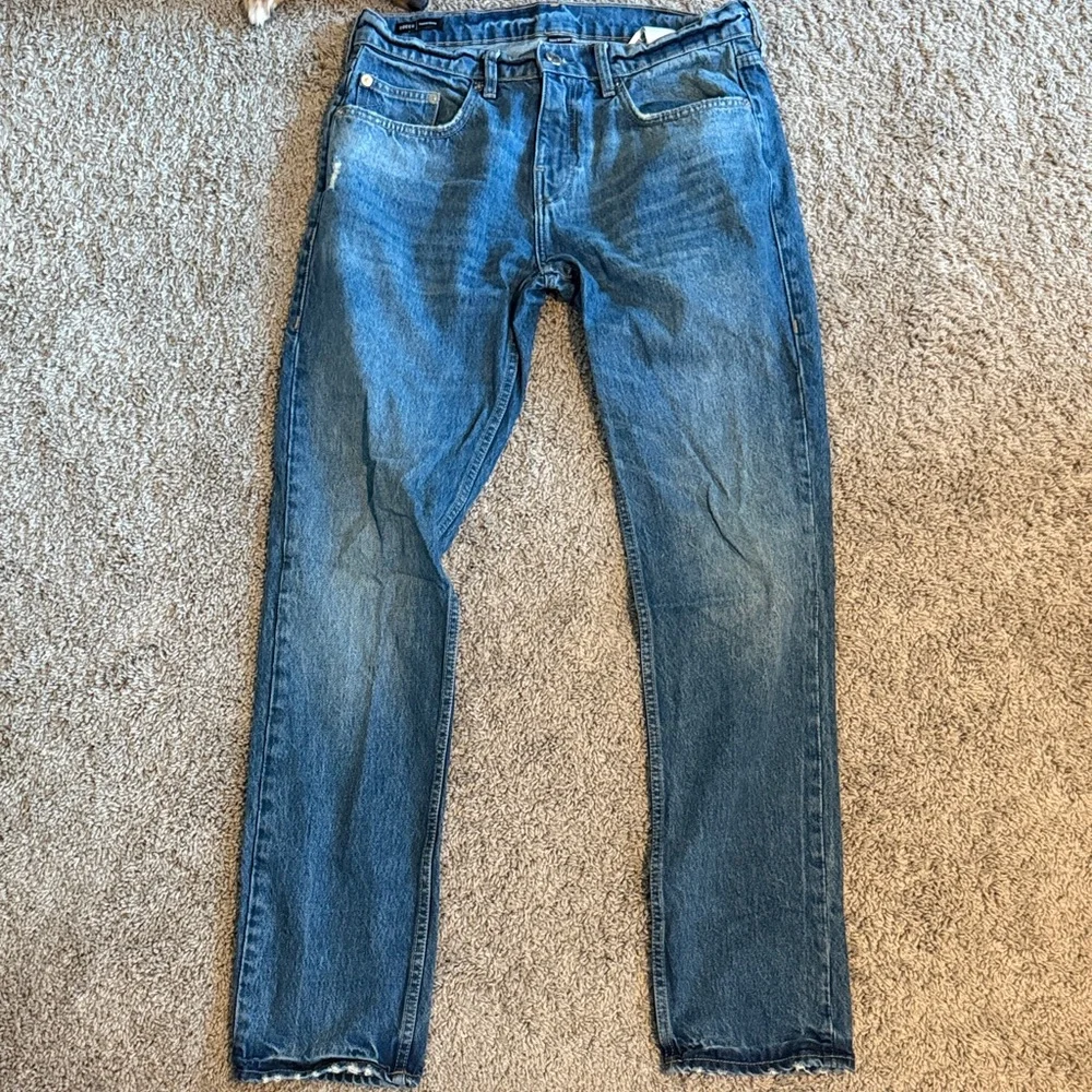 True Religion Men's Rocco Blue Jeans - Picture 4 of 4